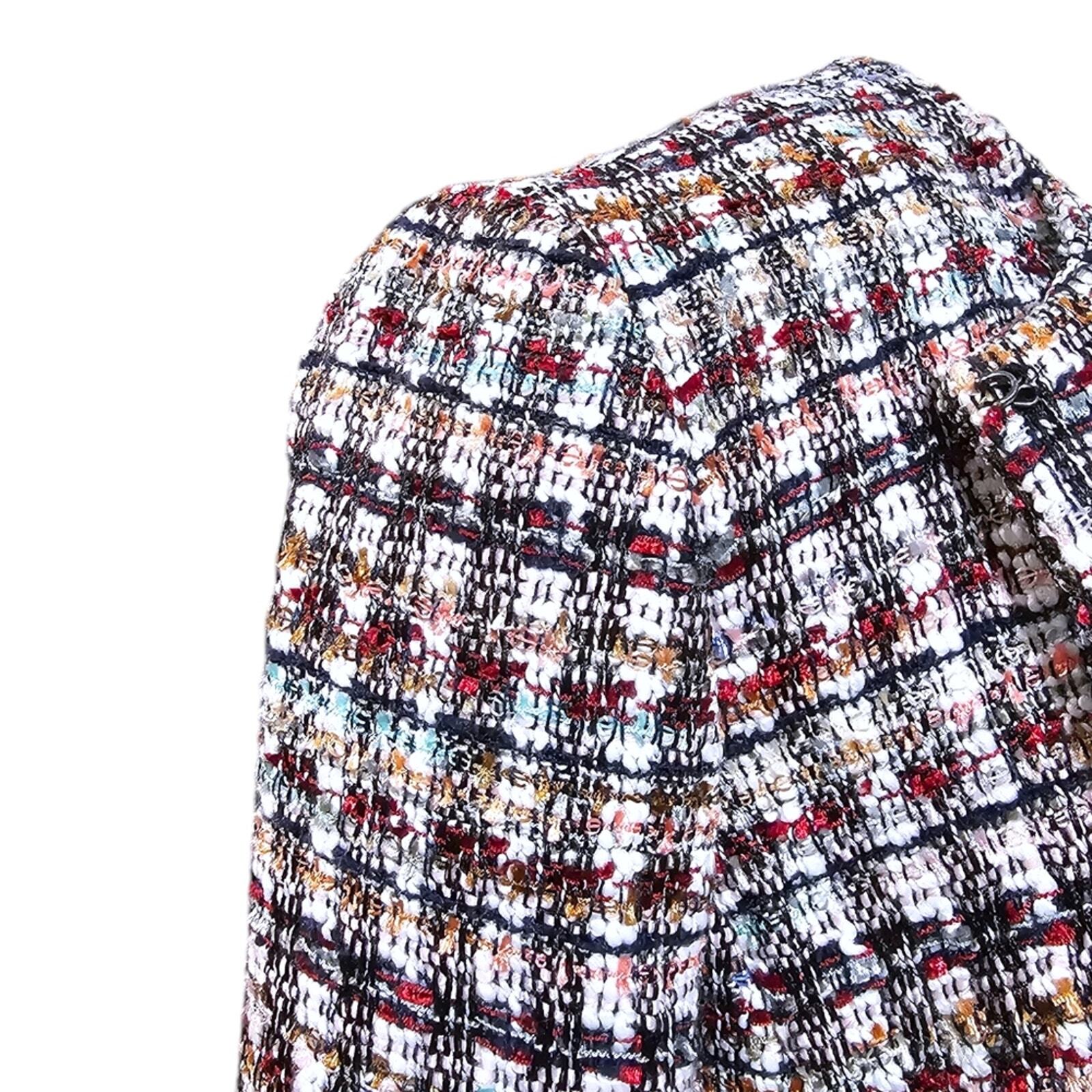 Talbots Adele Tweed Jacket Size 6P - image 7