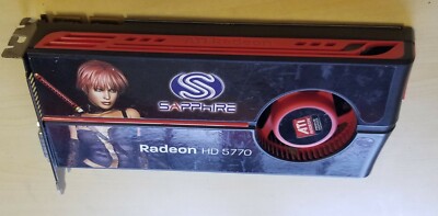ATI Radeon 5770 HD 1GB GDDR5 PCI-e Dual DVI/HDMI/DP Graphic Adapter