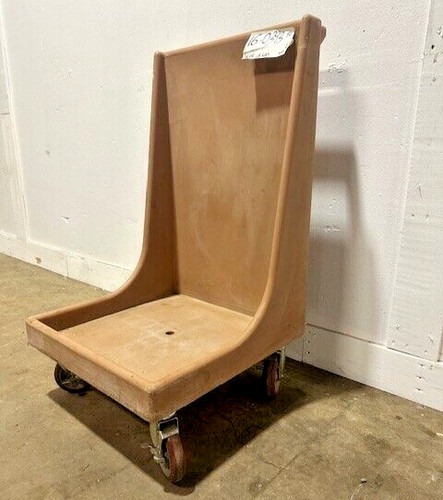 "CAMBRO" CD2020H POLY TRAYS CARRIER CADDY CART ON LOCKABLE CASTERS