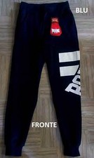 Men's Boxing Tracksuit Pants with Logo Print, Elastic Waist and Pockets Art BC1308