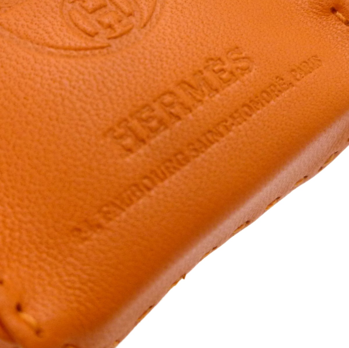 Authentic HERMES Sac Orange Bag Charm Leather #W602047 | eBay Authentic HERMES Sac Orange Bag Charm Leather #W602047 | eBay