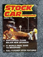 F1 Brisca Stock Car Magazine March 1985 Stockcar Formula 1