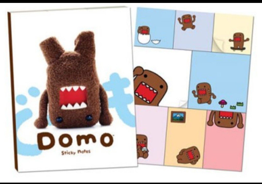 Domo-Kun Sticky Notes Cute Stationery Book for Notes-image
