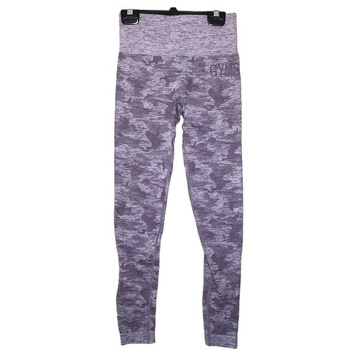 Gymshark Purple Camo Leggings