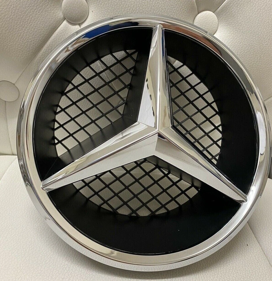 Sport Style Front Grille w/Star For Mercedes Benz 2008-2014 W204 C250 C300 C350 Foto 3 de 4