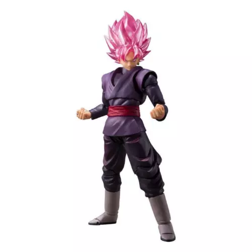 Dragon Ball Super S.H Figuarts Goku Black Super Saiyan Rose Action Figure BANDAI