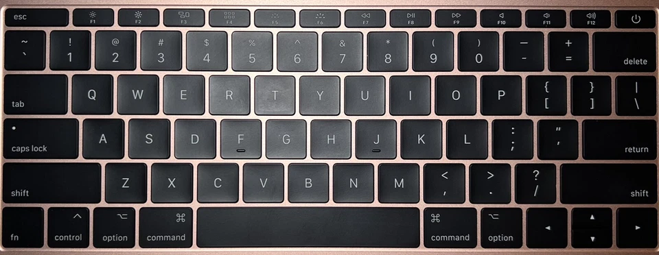 MacBook 2017 12" | A1534 | LAPTOP KEYBOARD SINGLE REPLACEMENT KEYCAPS KEYS - Image 3 of 4