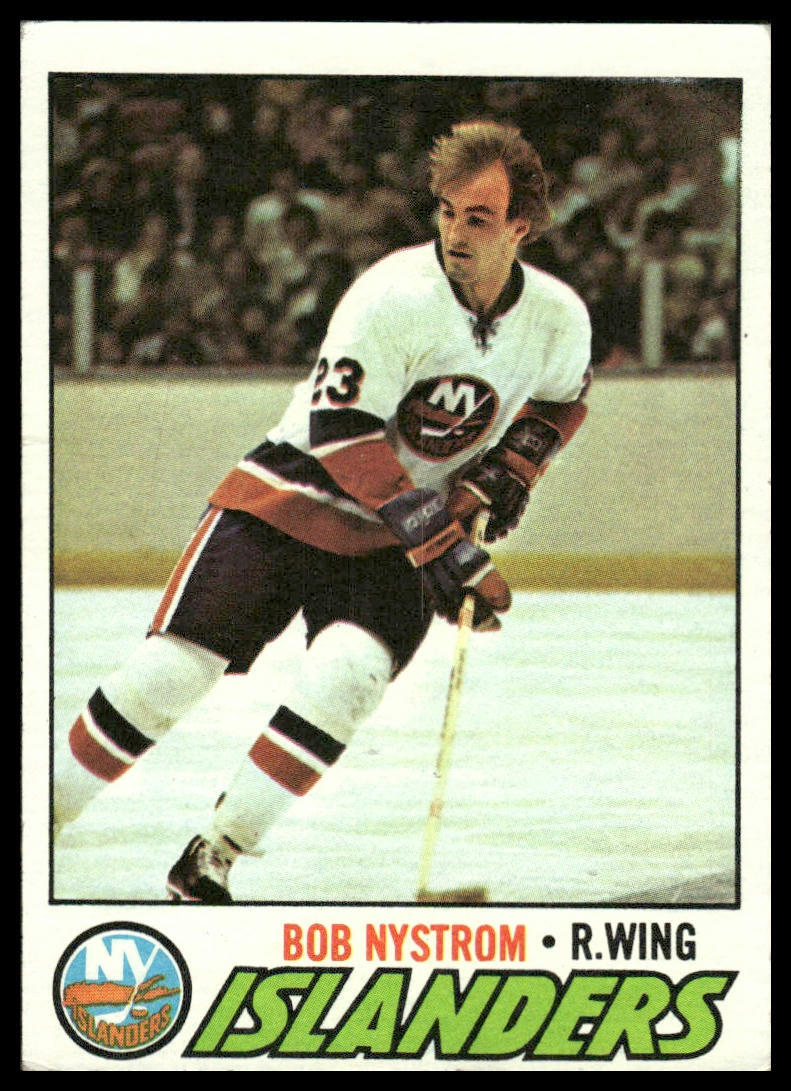 Bob Nystrom #62 (Hockey Cards 1977 Topps) — is it worth grading?