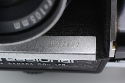 Boîtier Mamiya C330 Professional F + Objectif DS 105mm 3.5 Blue Dot – TLR 6x6, Excellent état