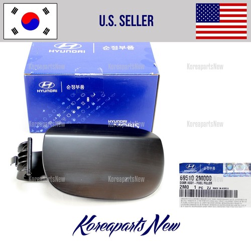 Fuel Door Panel Gas Cap 695102M000 ⭐GENUINE⭐ Hyundai Genesis Coupe 2010 ...