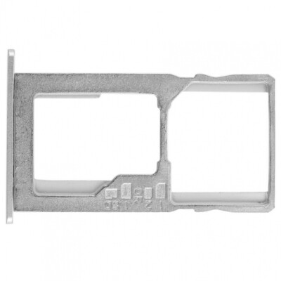 Sim Card Tray For Asus Zenfone 3 Max ZC553KL Dual Sd Adapter Silver