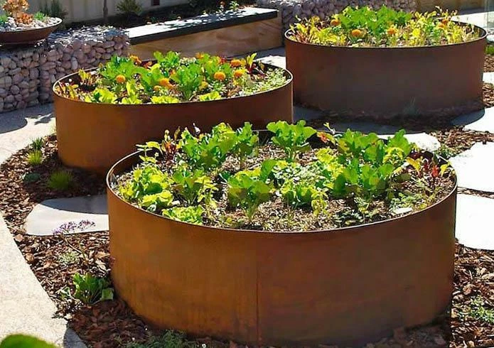 Tree Planters, Large Round Planter