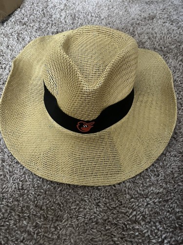 MLB Baltimore Orioles Wild Bill Hagy Straw Cowboy Hat Men's One Size