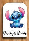 Personalised Summer Stitch Shop Office Name Plate Door Plaque Children Kid Gift