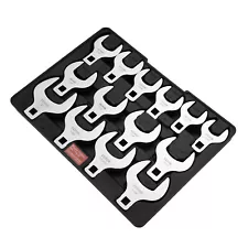 VEVOR Crowfoot Wrench Set 1/2" Drive 14-Piece Crows Foot Wrench Set SAE 40CR