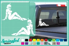 BOBA FETT MUDFLAP GIRLS cut vinyl decals Star Wars Mud Flap window sticker