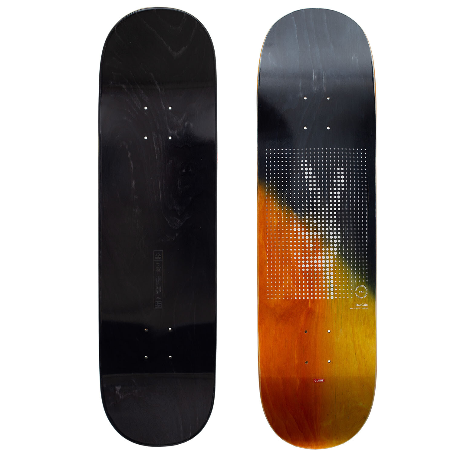 Дека для скейтборда Globe G2 Dot Gain 85-дюймовая peace - Board inklusive Griptape 11690₽