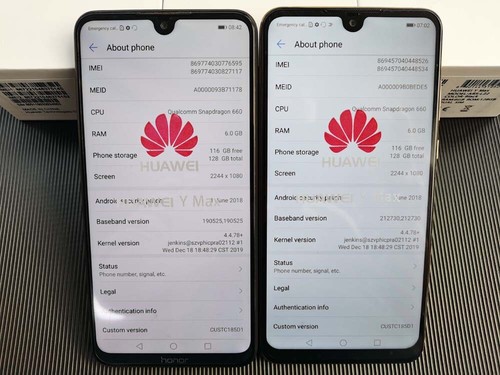 Huawei Y Max Google Android Global 6GB+128GB Unlocked 4G Excellent Smartphone - Photo 8 sur 23