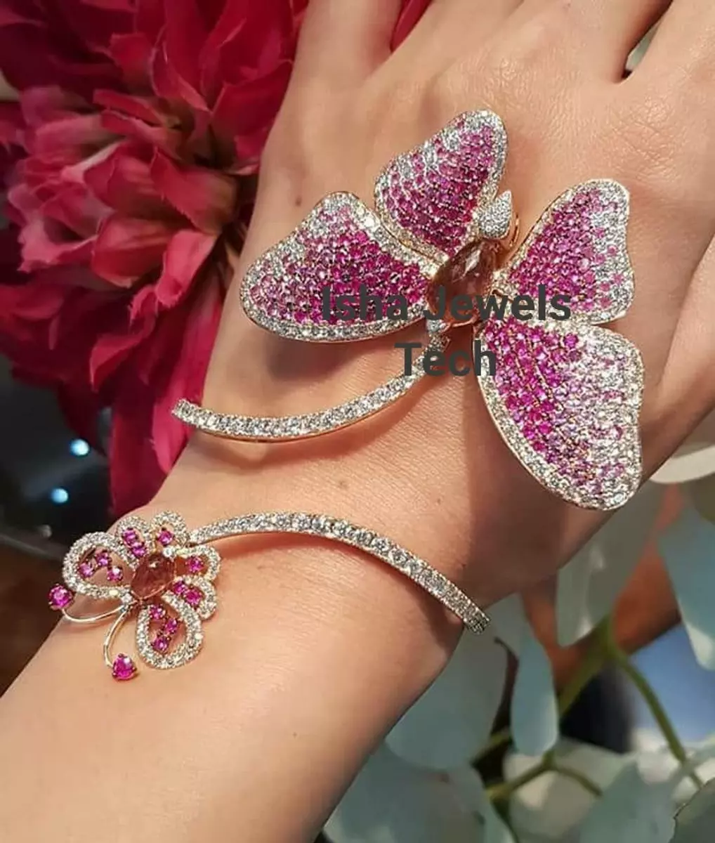 Sterling Silver Butterfly Bracelet