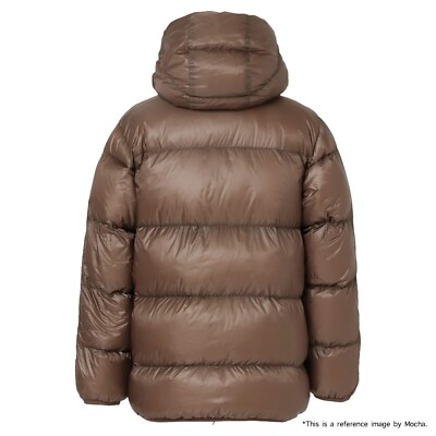 NANGA MOUNTAIN LODGE Goose DOWN HOODIE JACKET Outer RUSTY ORANGE