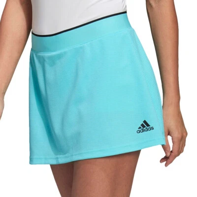 Adidas Tennis Rock + Hose Sport Skort Laufrock Running Damen Mädchen blau türkis - Bild 1 von 4