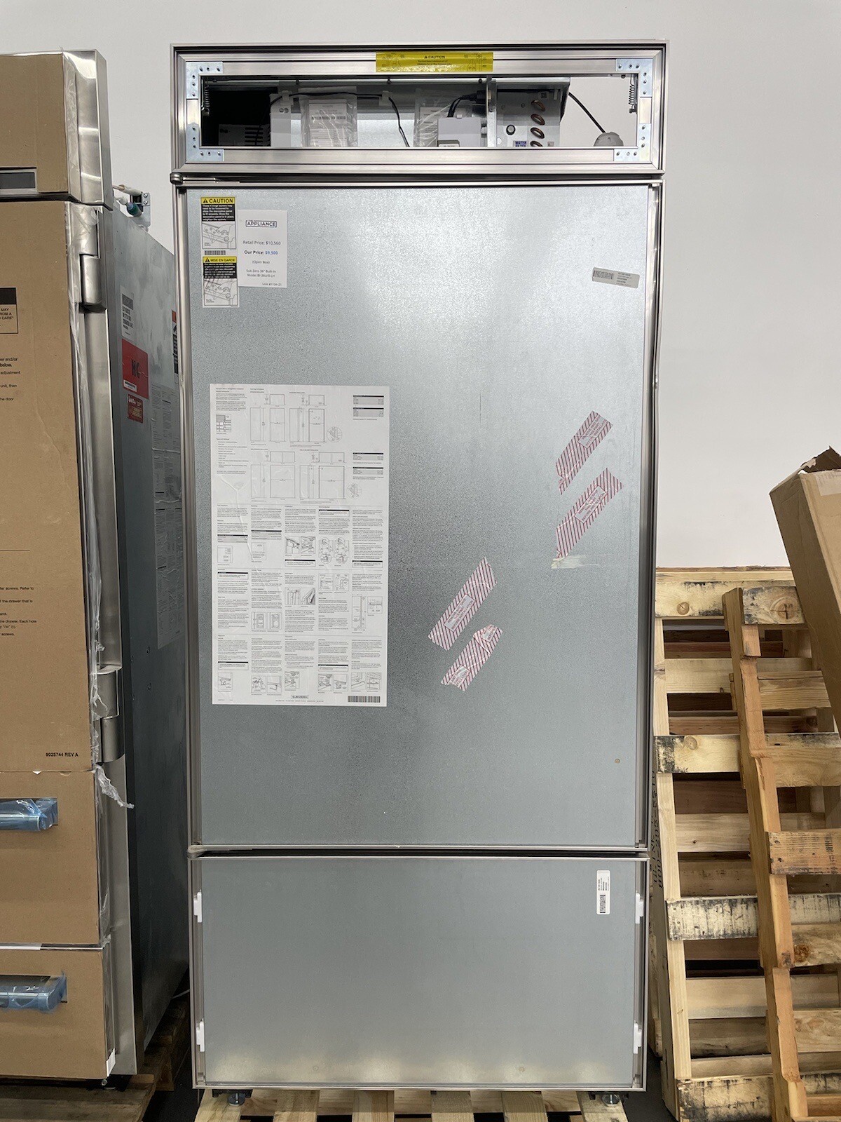 36” Sub Zero Panel Ready Builtin Over Under Refrigerator NATIONWIDE SHIPPING eBay