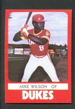 1980 TCMA Albuquerque DUKES #15 MIKE WILSON Oakland CALIFORNIA