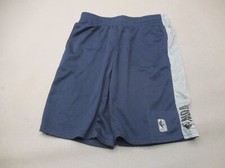 NBA Size XL 18-20 Boys Blue Stretch Waist Pocket Athletic Running Shorts 732