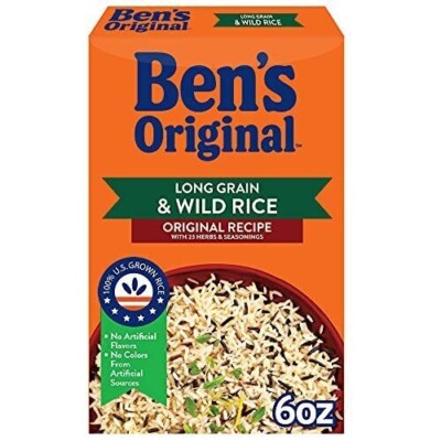 Ben's Original Long Grain and Wild Rice (6 pack)
