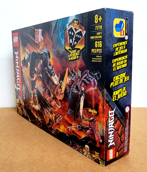 Lego 71719 Ninjago Zane's Mino Creature & Activity Book With