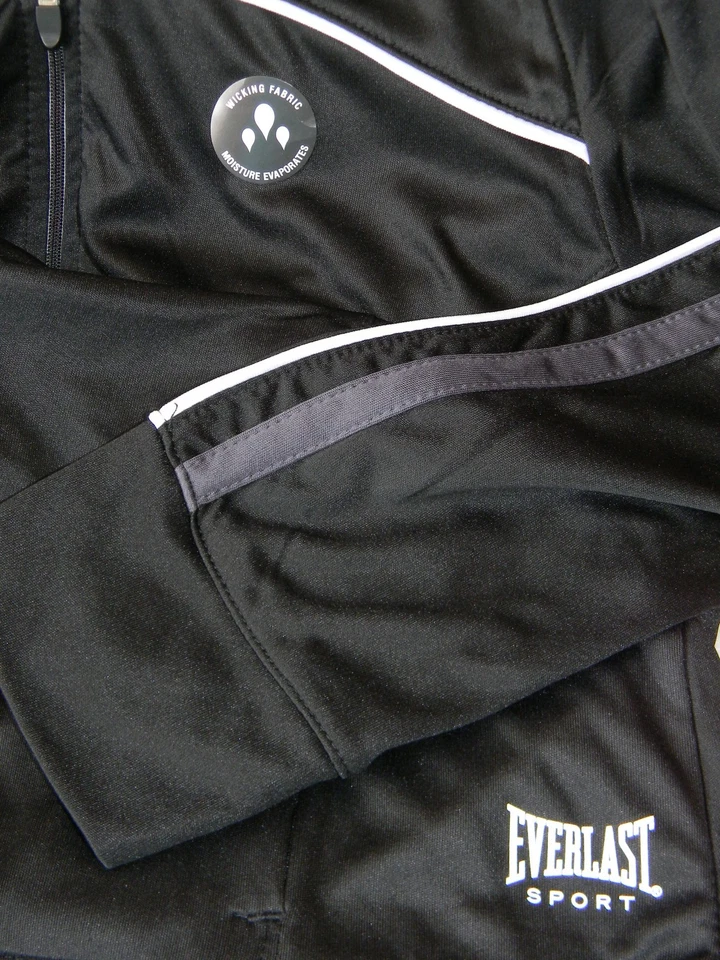 Chaqueta para mujer Everlast talla grande absorbente abrigo de entrenamiento cremallera cortavientos NUEVO Foto 4 de 4