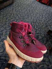 Reima Kids Winter Ankle Boots Shoes Purple Pink EU 32 US 1 Waterproof Hiking