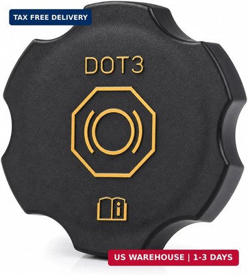 Brake Fluid Cap Replacement, Brake Fluid Reservoir Cap Compatible with Car Acces