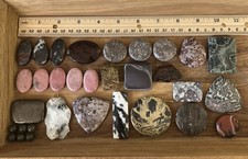 Lot Stone Beads Top  Center Drilled Hole Variety Jasper Agate Pendants Jewelry