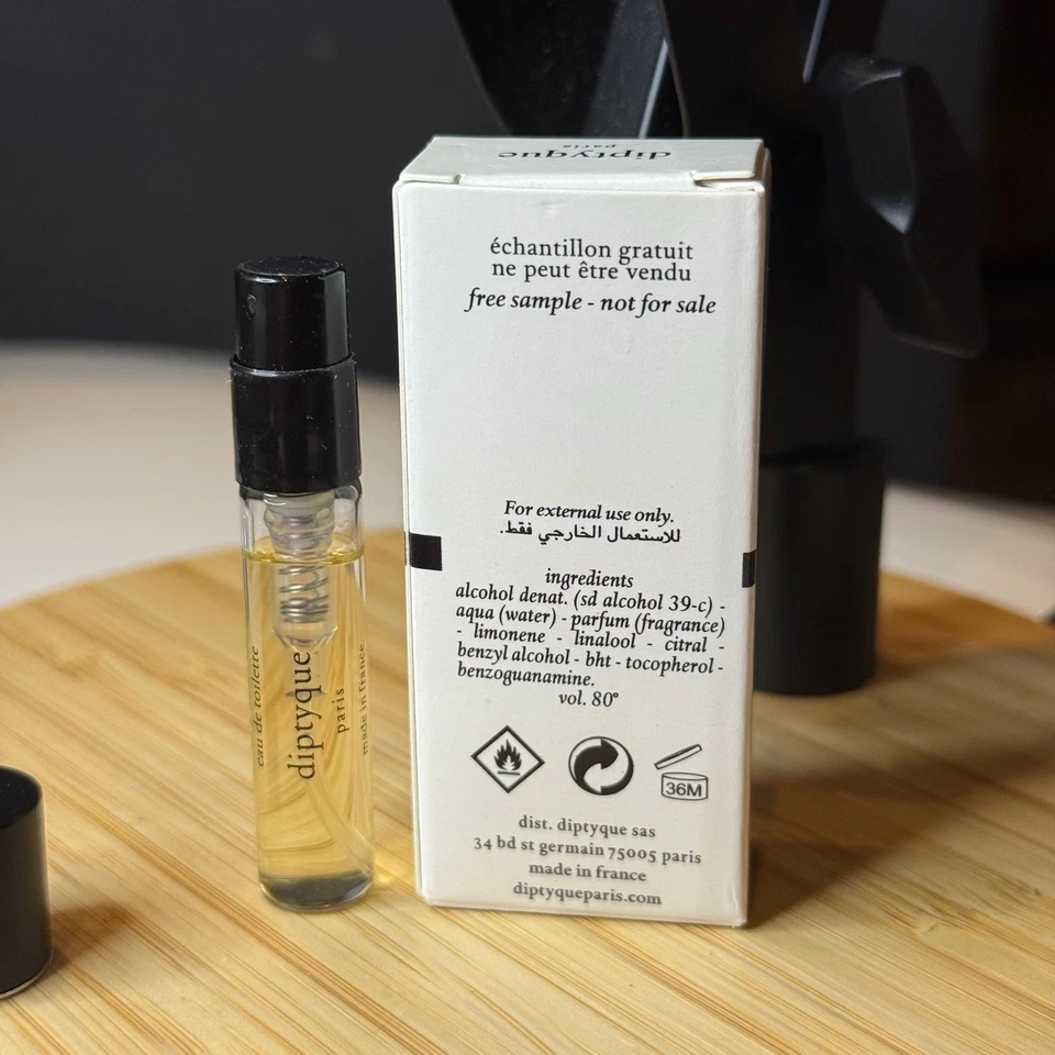 Diptyque • Oyedo • Eau de Toilette • Muestra en spray • 2 ml • Nuevo en caja Foto 2 de 4