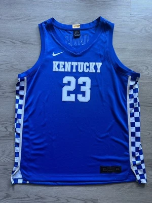 Nike Elite Authentic Anthony Davis Royal Kentucky Wildcats Jersey XXL - Image 1 of 4