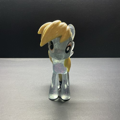 My Little Pony Derpy Hooves Clear Glitter Collectible Vinyl 2012 SDCC Exclusive - Picture 3 of 6
