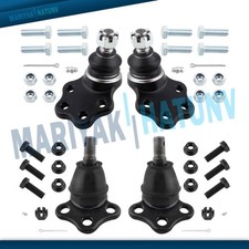 4pcs Front Upper Lower Suspension Ball Joints For 2000-2004 Dodge Durango Dakota