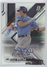 2019 Bowman Platinum Wal-Mart Top Prospects Auto Nick Solak #TOP-16 Auto 3wu