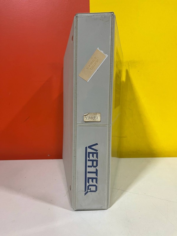 Verteq 48051 ST600-41L System Operations Manual