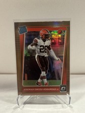 2021 Donruss Optic #274 Jeremiah Owusu-Koramoah Bronze