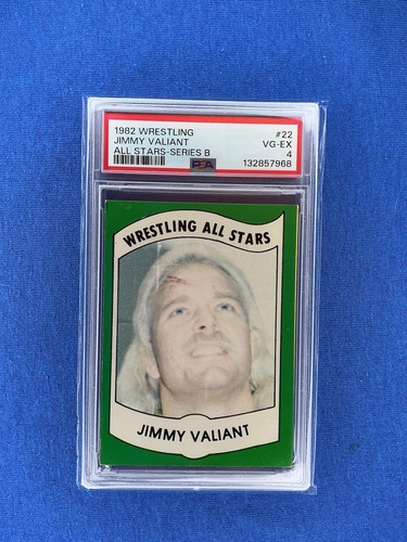 Jimmy Valiant #22 1982 Wrestling All Stars Series B card