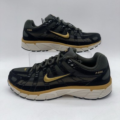 Nike Men's Size 10.5 P-6000 SE (IB2986 003) Black/Ochre Running Sneaker