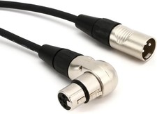 Pro Co EXMRFRC-20 Excellines Microphone Cable with Right-angled XLR Female End -