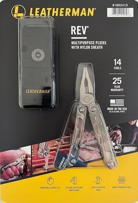 Leatherman Wave Plus Multi Tool with Black Nylon Sheath - Stainless