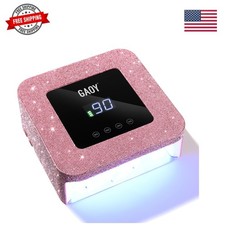 Cordless UV LED Nail Lamp for Gel Nails, Rech...