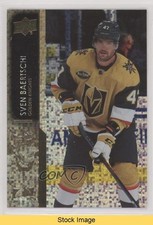 2021-22 Upper Deck Extended Series Speckled Rainbow Foil Sven Baertschi READ 1g3