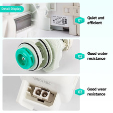 5304519906 Dishwasher Pump and Motor Assembly Compatible with Frigidaire IKEA...