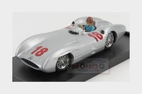 1:43 Brumm Mercedes Benz F1 W196C #18 Fangio 1954 + Figure R280-CH Modellbau