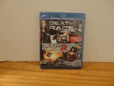 DEATH RACE BLU RAY DOUBLE FEATURE NEW FACTORY SEALED STATHAM RATED & UNRATED